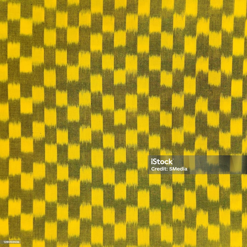 Pochampally Ikat Pure Cotton Saree with Geometric Motifs